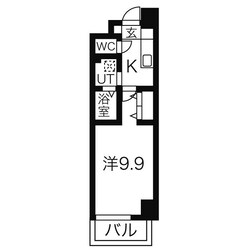 リシュドール鶴舞公園の物件間取画像